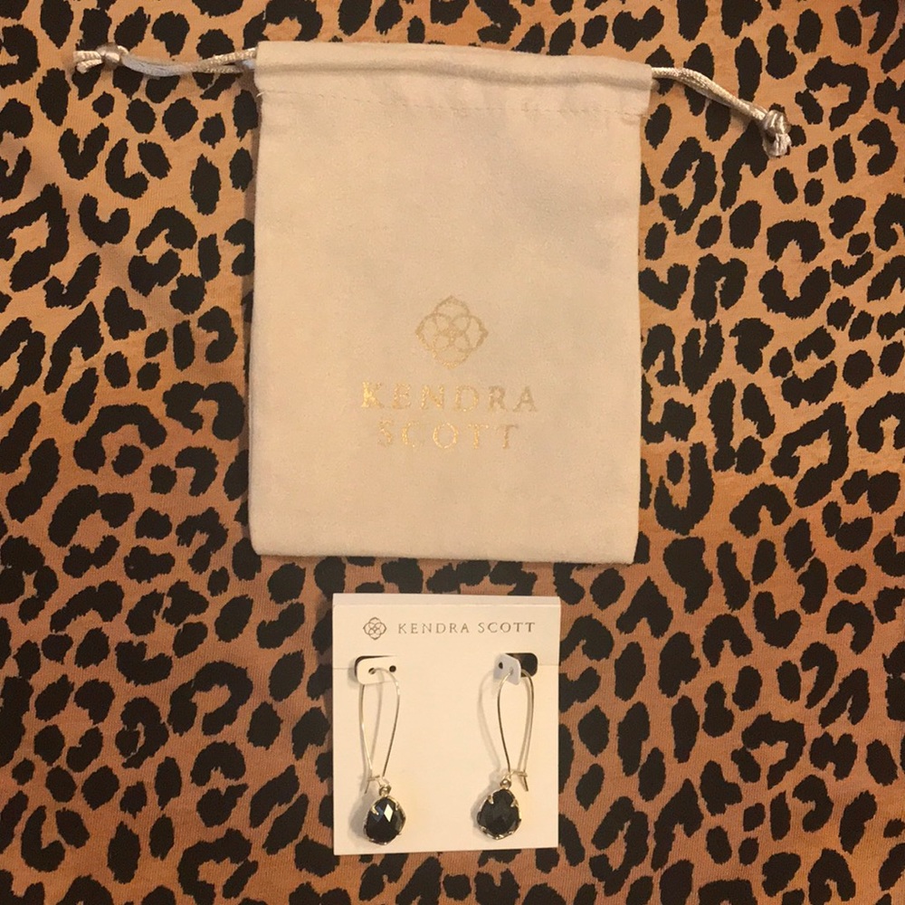 Kendra Scott Dee Earrings Black